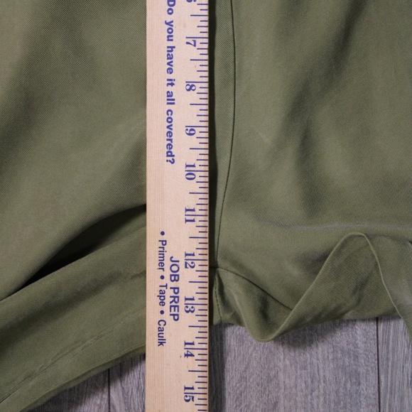0290-Splash Olive Green Pants | Size 10 - Picture 4 of 8